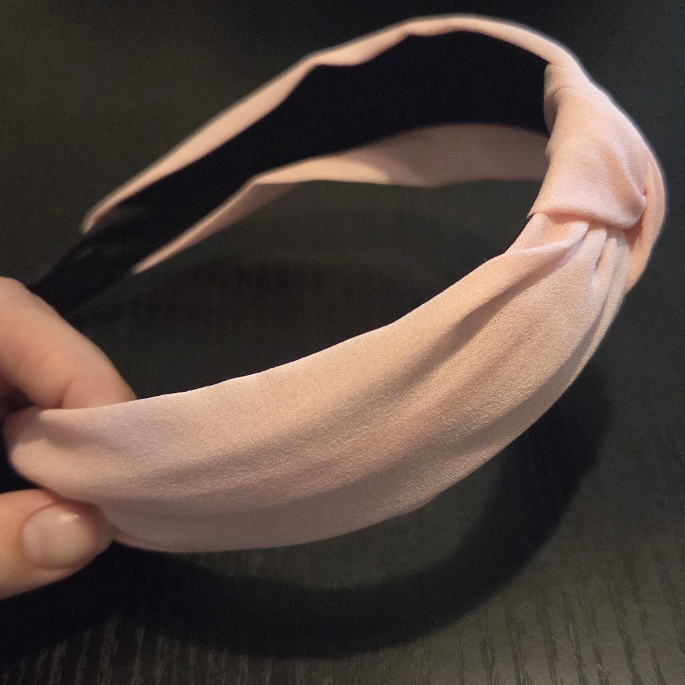 Pink Knotted Headband